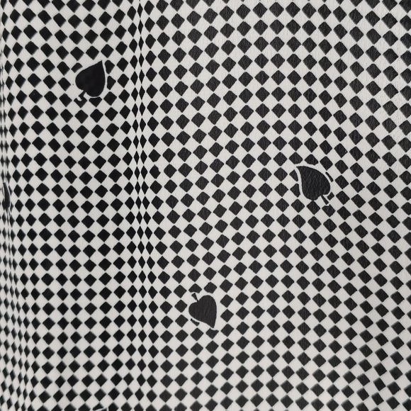 Vintage 80s Emerald St Womens Black And White Checkered Midi Dress Classic - Picture 4 of 9